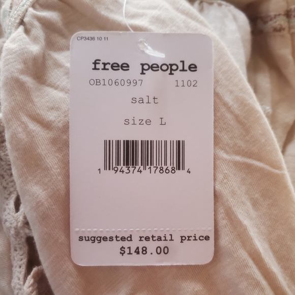 Free People Much Love Tunic Large NWT - Picture 10 of 10